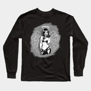 Angel Pin-Up Long Sleeve T-Shirt